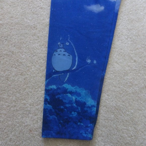 HER UNIVERSE Hot Topic blue "My neighbour Totoro" anime leggings Size S - Picture 2 of 12